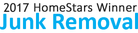 HomeStars Junk Removal Winner 2016