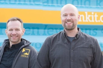 junk it founders Chris and James - Learn more about junk it